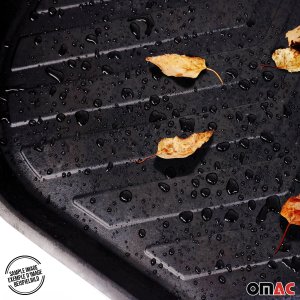 Honda Civic Floor Mats - Omac - Rubber 4 Pcs - Black - 2016